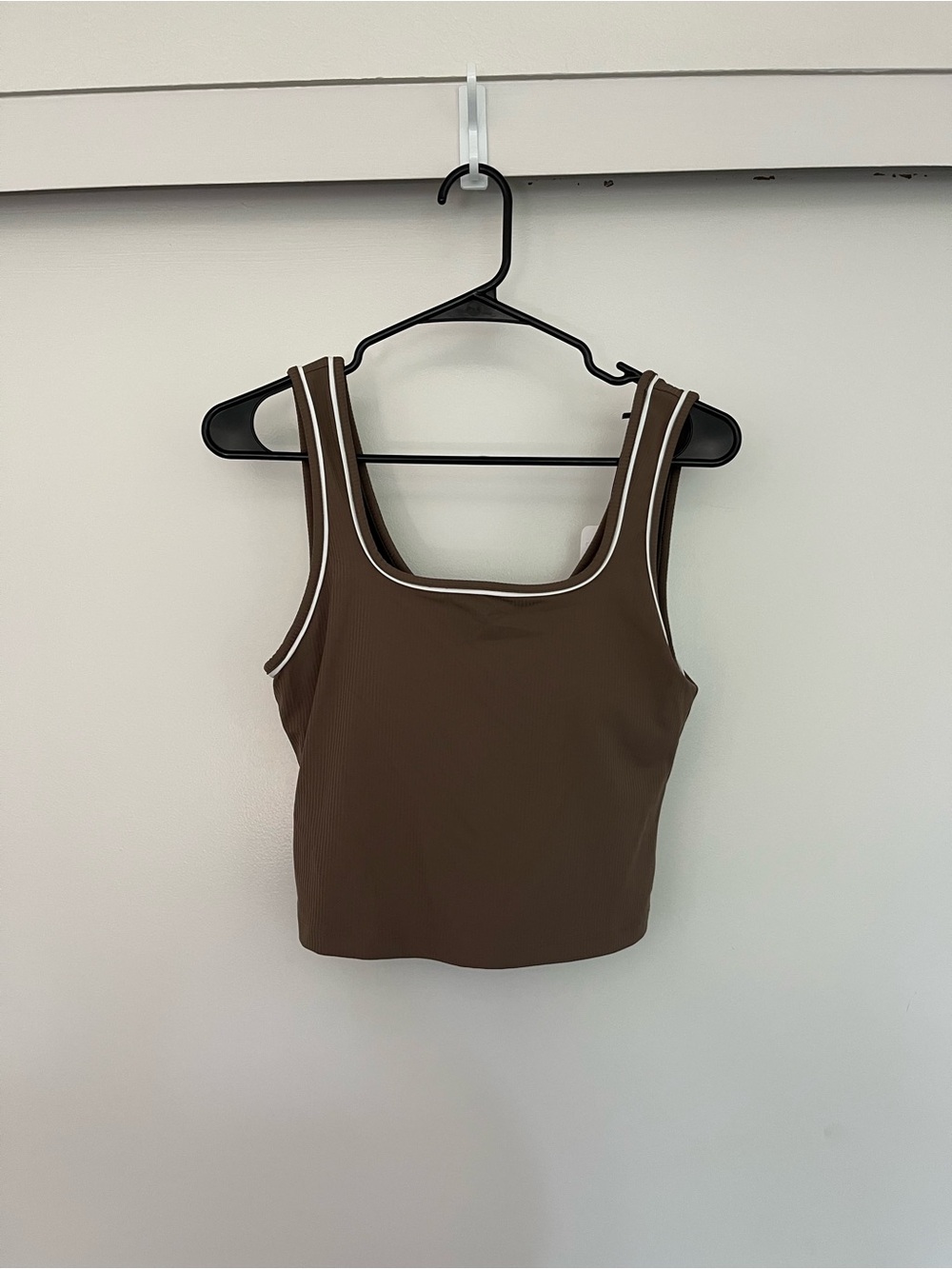Varley Brown Tank with White Trim